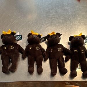 Bamm Beano’s. Set of four baseball legends.